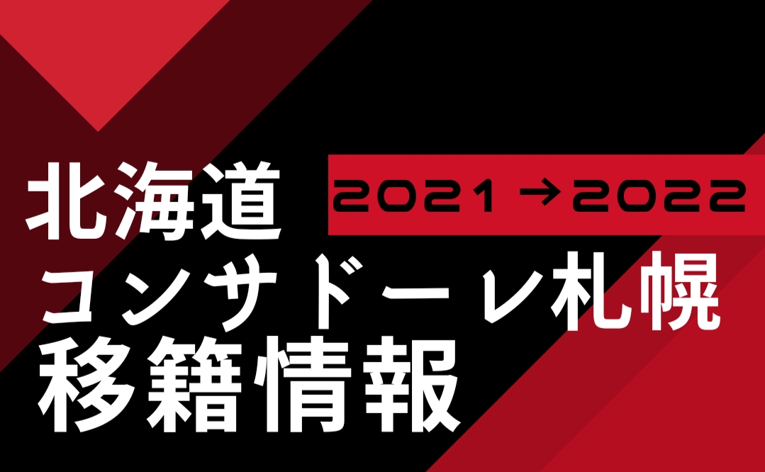 北海道コンサドーレ札幌　2022移籍情報